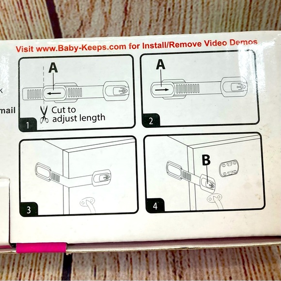 Child Safety Latches & Door Handle Safety Lock Bundle - Picture 8 of 10